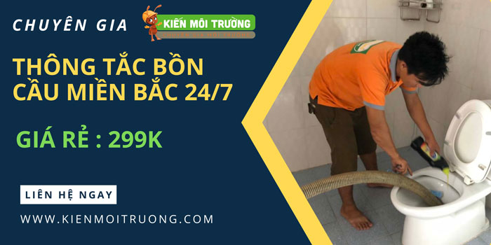 cách thông tắc bồn cầu