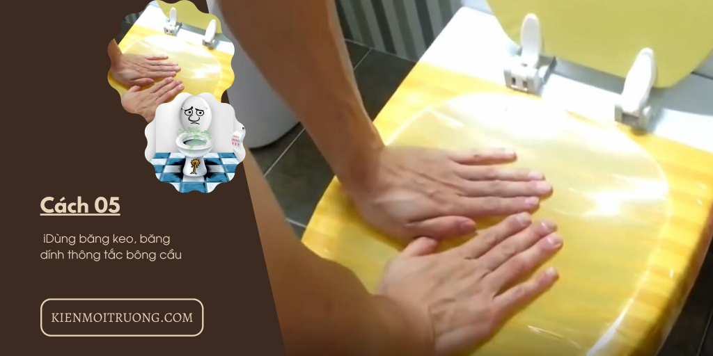 cách thông tắc bồn cầu