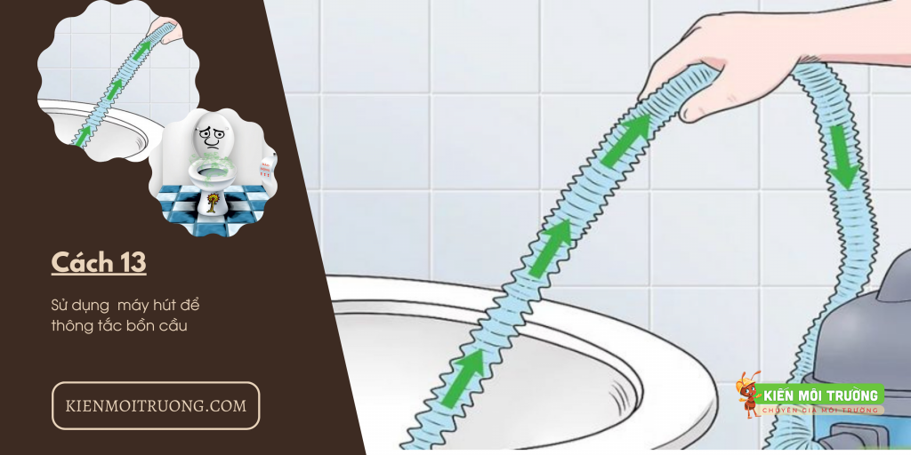 cách thông tắc bồn cầu