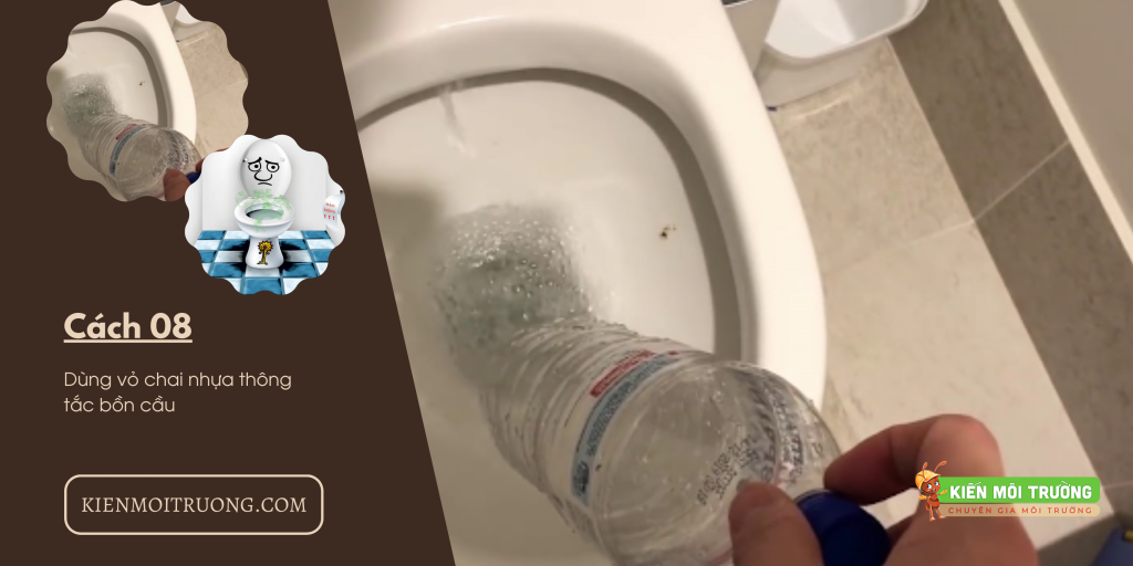 cách thông tắc bồn cầu