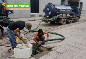 Hút bể phốt tại Đống Đa