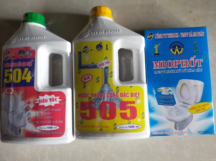 Nước thông tắc bồn cầu