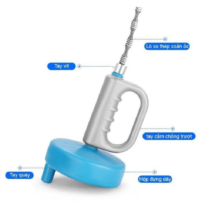 Dụng cụ thông cống URT – HP01 dụng cụ thông cống