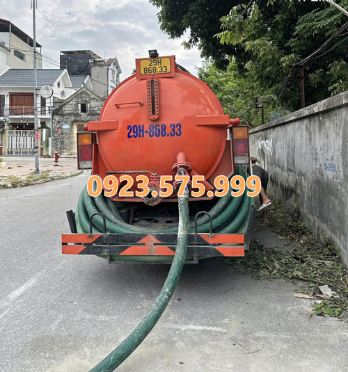 hút bể phốt tại Hoài Đức