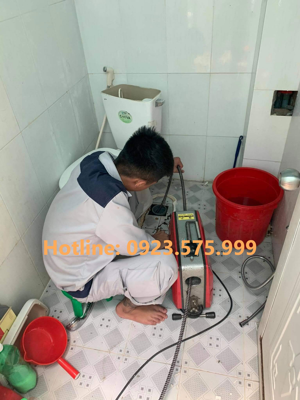 Thông tắc cống tại Thanh Oai