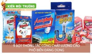 bột thông tắc cống