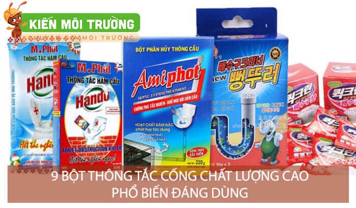 bột thông tắc cống