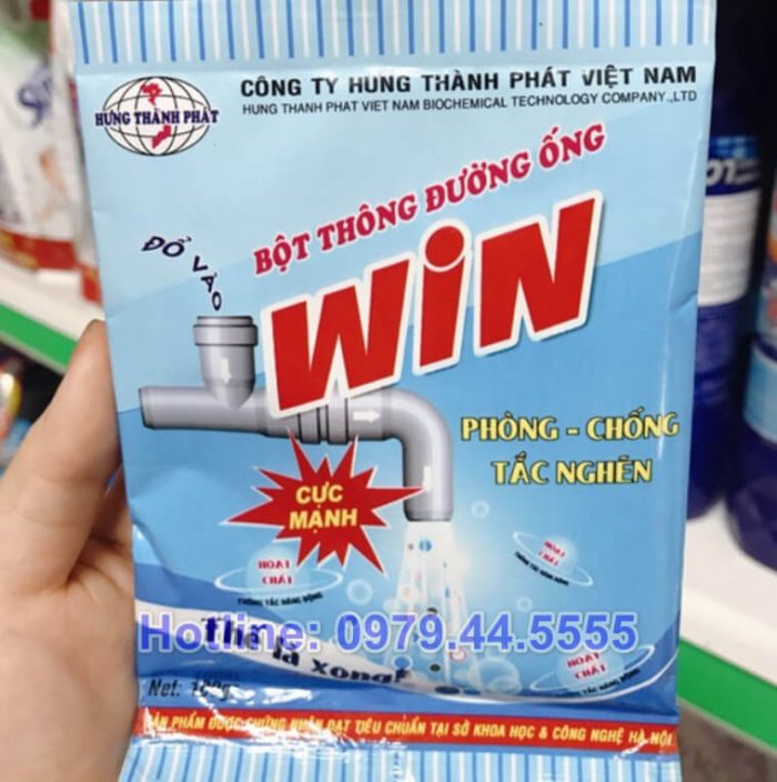 bột thông tắc cống