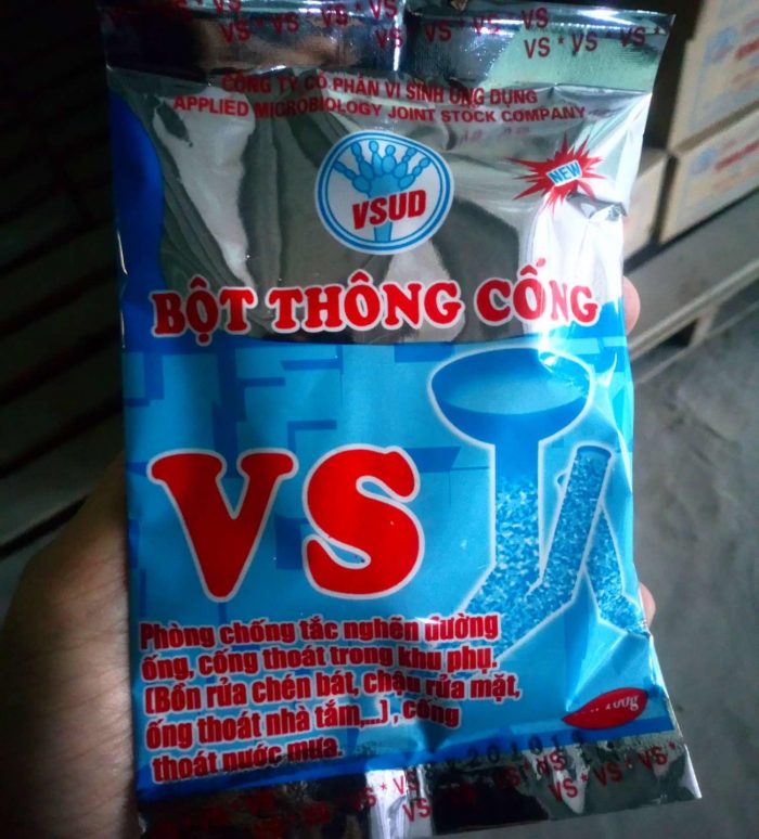 bột thông tắc cống