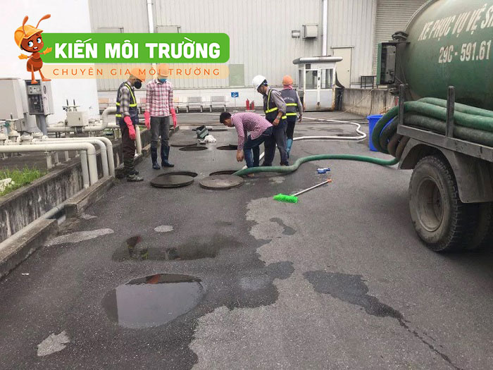 hút bể phốt tại xuân thủy