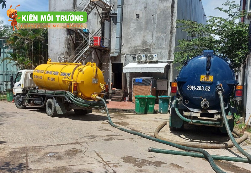 hút bể phốt tại việt trì