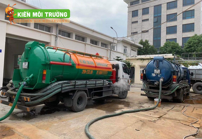 hút bể phốt tại việt trì