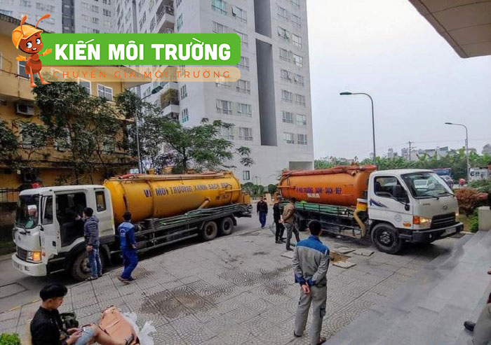 hút bể phốt tại trần duy hưng