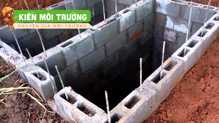 cách xây bể phốt
