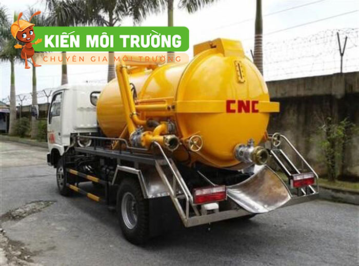 Quy trình hút bể phốt không cần đục phá hút bể phốt không đục phá