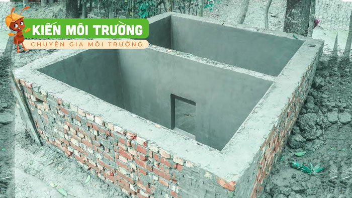 cách xây bể phốt