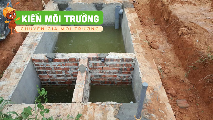 cách xây bể phốt