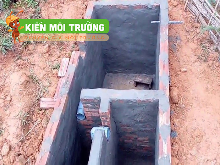 cách xây bể phốt