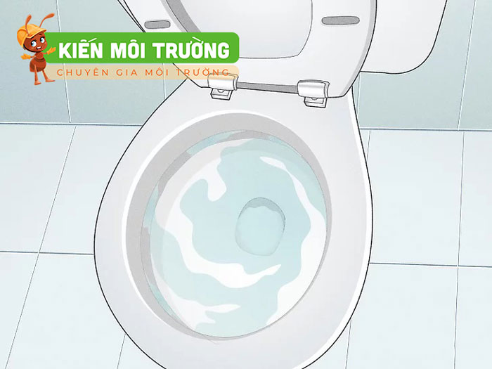 Nước bồn cầu không xuống hoặc xuống chậm Dấu hiệu bể phốt bị đầy