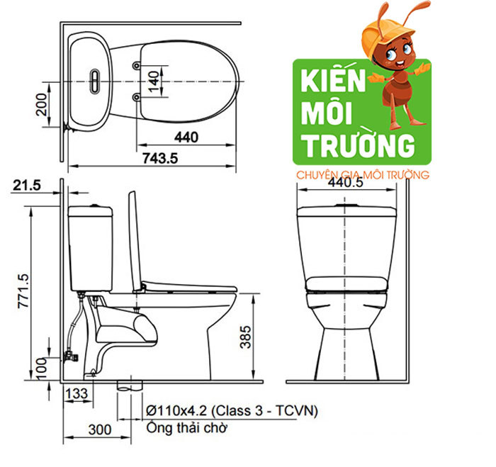 cách lắp đặt bồn cầu