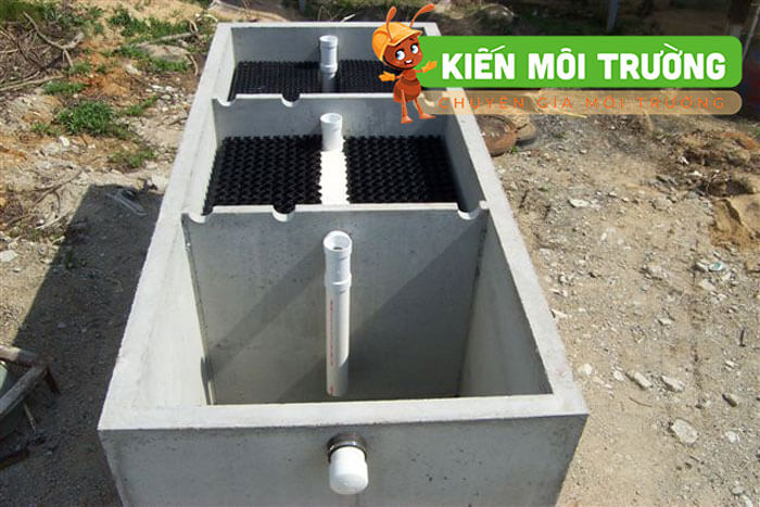 Bể phốt tự hoại đúc sẵn bằng bê tông bể phốt tự hoại