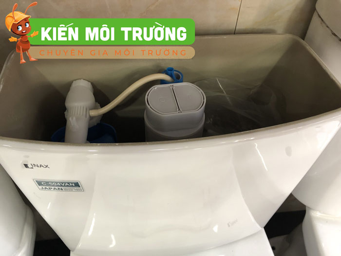 Bộ xả nước bồn cầu INAX 2 khối bộ xả bồn cầu