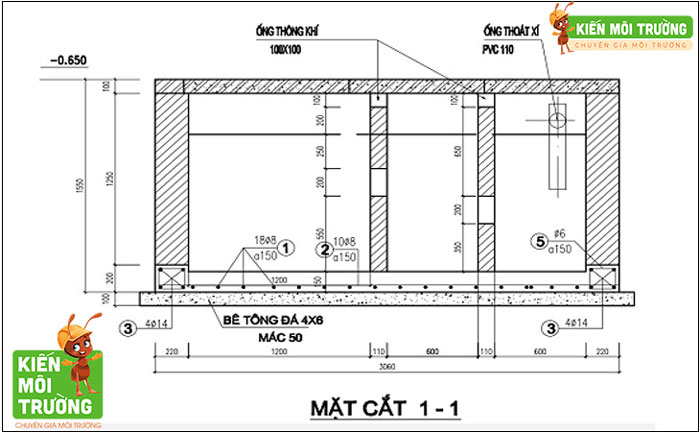 Cách lắp đặt ống thông bể phốt giữa các ngăn đúng tiêu chuẩn cách lắp ống bể phốt