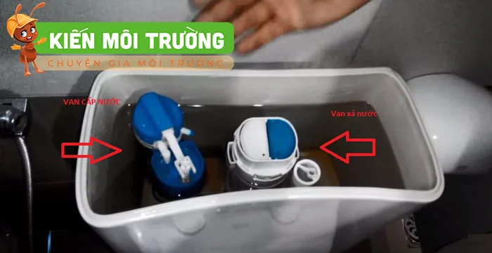 Cách thay bộ xả bồn cầu đơn giản chỉ với 5 bước bộ xả bồn cầu