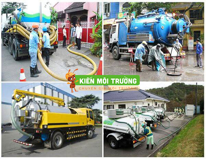 Chuyên gia Kiến Môi Trường hút bể phốt như thế nào? hút bể phốt ở ngăn nào