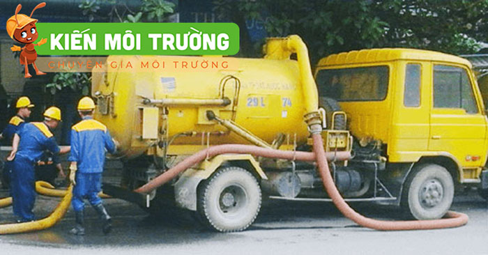 Tìm hiểu về quy trình làm việc và thiết bị máy móc của dịch vụ hút bể phốt hút bể phốt tại Chí Linh