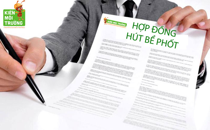 Hợp đồng hút bể phốt có những nội dung gì? hợp đồng hút bể phốt