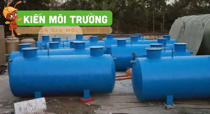 cách làm bể phốt bằng thùng nhựa