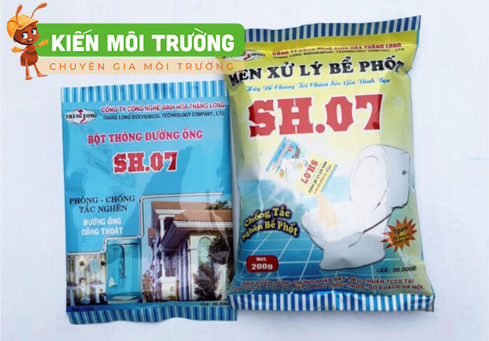 bột xử lý hầm cầu