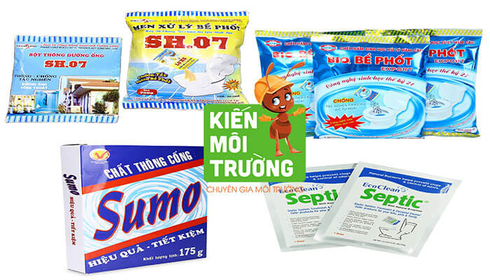 bột xử lý hầm cầu