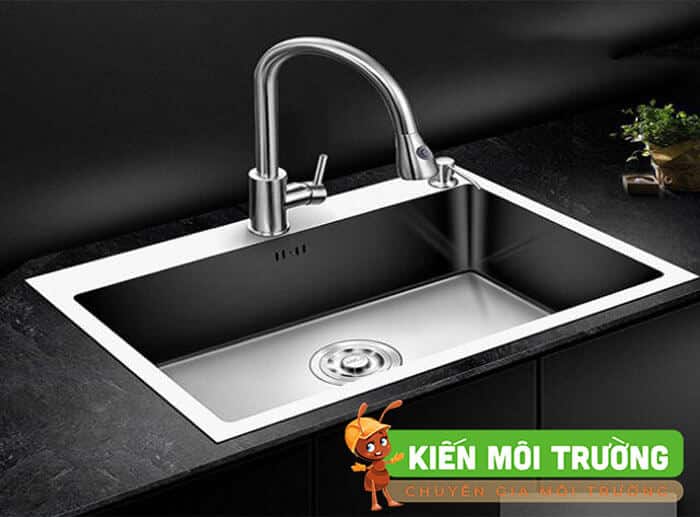 Kích thước chậu rửa bát 1 hố rửa không bàn