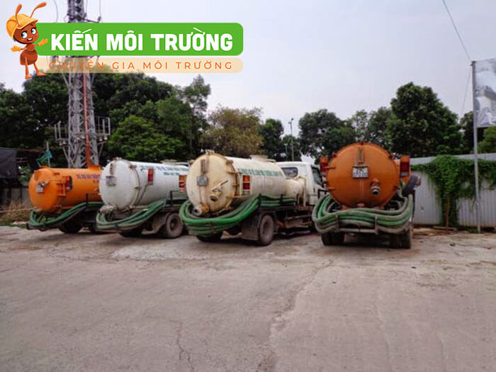 hút bể phốt tại Đường Láng