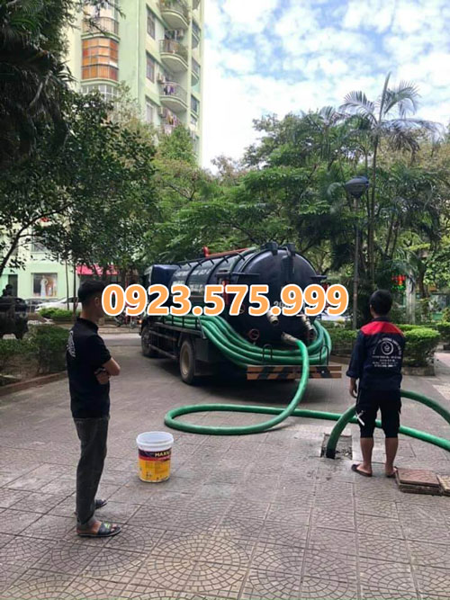 Hút bể phốt tại Bình Giang