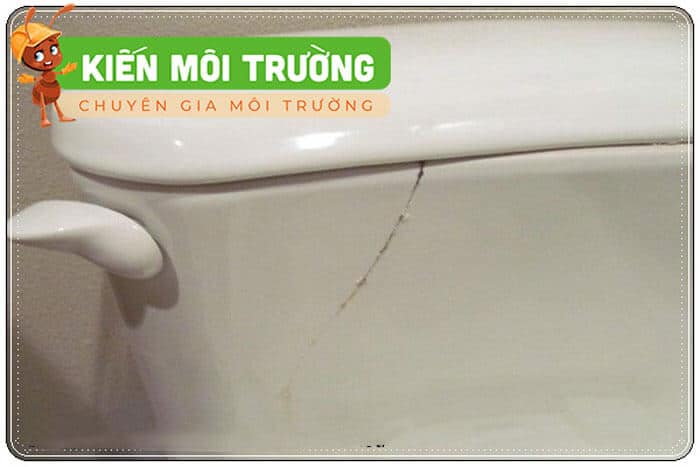 Bồn cầu bị nứt do vận chuyển bồn cầu bị nứt