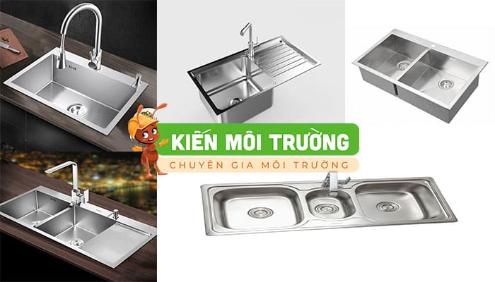 Kích thước chậu rửa bát thường hay dùng hiện nay