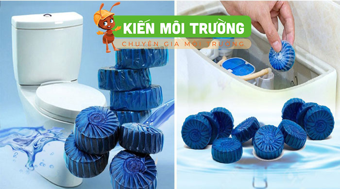 Thuốc khử mùi hôi bồn cầu dạng viên thả thuốc khử mùi hôi bồn cầu