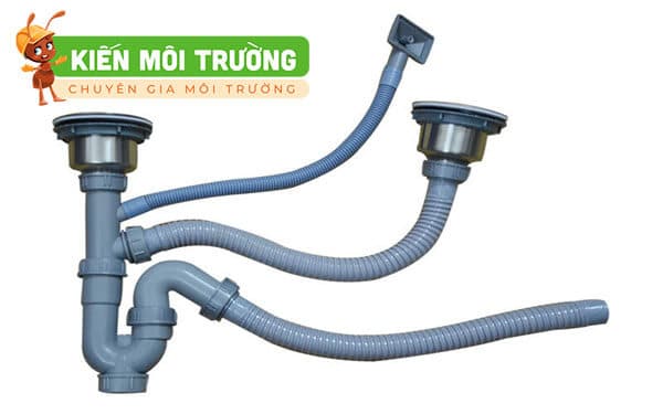 Làm sao chọn ống thoát nước có kích thước phù hợp với chậu rửa bát? kích thước ống thoát nước chậu rửa bát