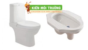 cách thông tắc bồn cầu ngồi xổm