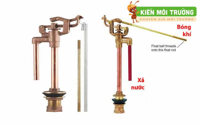 cách chỉnh phao bồn cầu