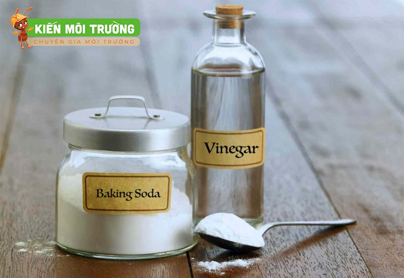 cách thông tắc bồn cầu bằng baking soda