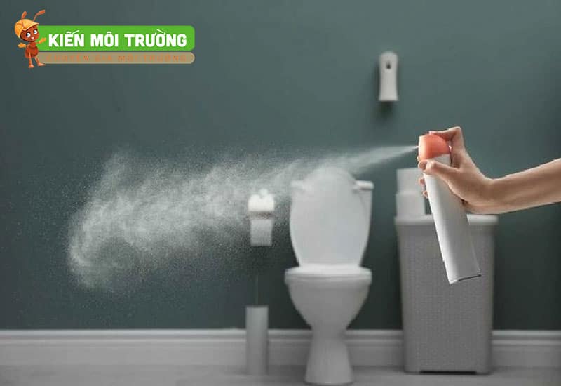 khử mùi cống nhà vệ sinh