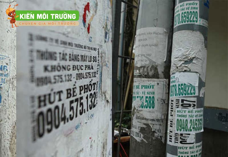 Hút bể phốt tại Cổ nhuế