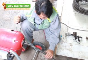 Thông tắc cống tại Đan Phượng