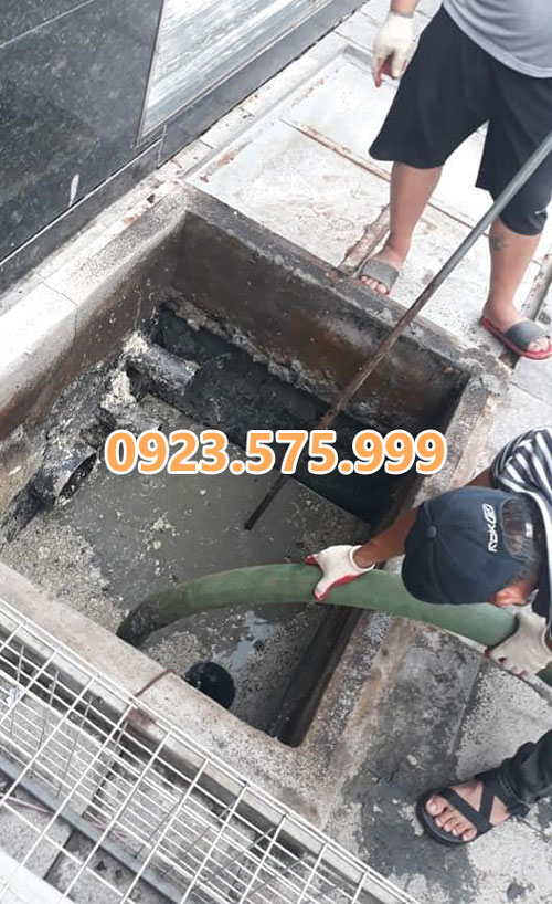 hút bể phốt tại Chương Mỹ