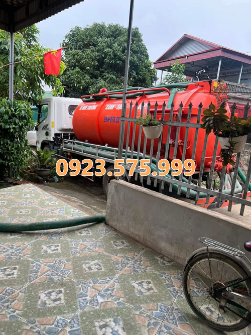 hút bể phốt tại Thường Tín