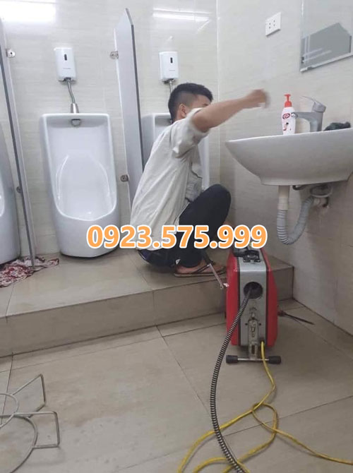 thông tắc cống tại Ba Đình